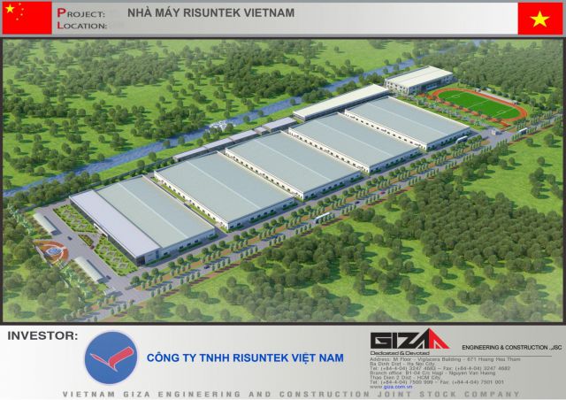 NHÀ MÁY RISUNTEK HÀ NAM 