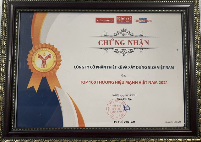 Top 100 Thương hiệu mạnh Việt Nam 2021